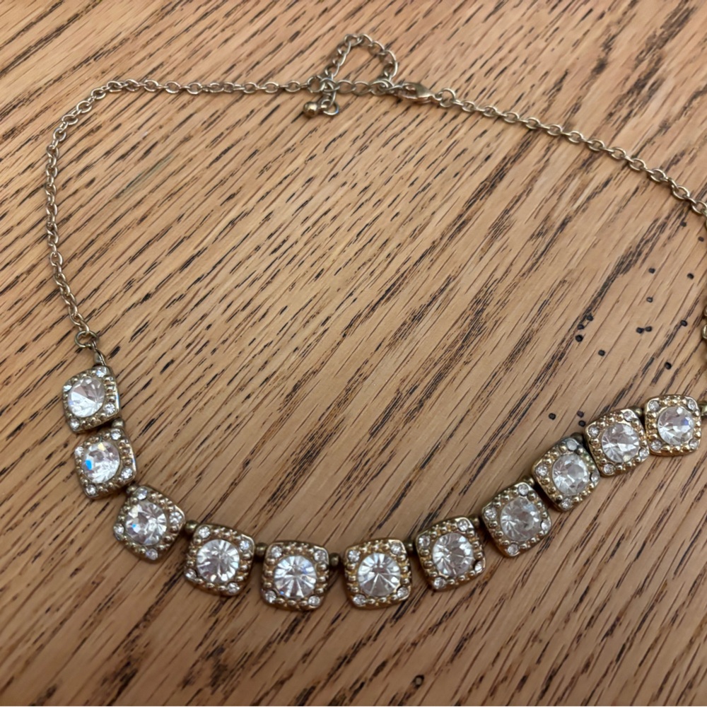 Elegant Gold and Silver Necklace